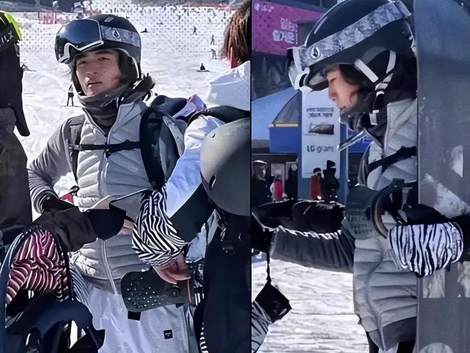育馆看儿子比赛15岁谢振南霸气扣球很帅气！PG电子麻将胡了2模拟器张柏芝现身上海某体(图14)